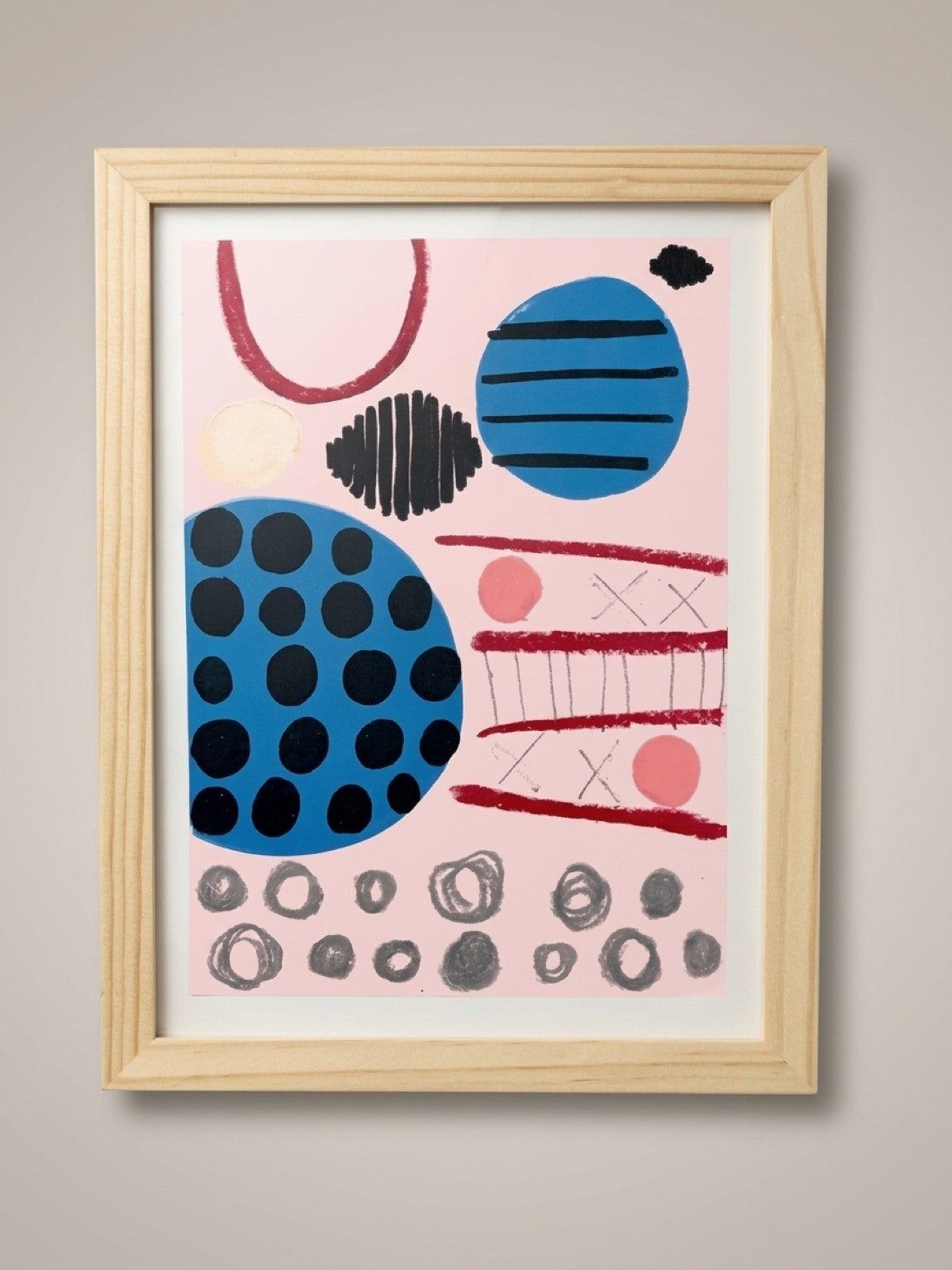 Juego de colores · Composición #1 — Debbie Reda