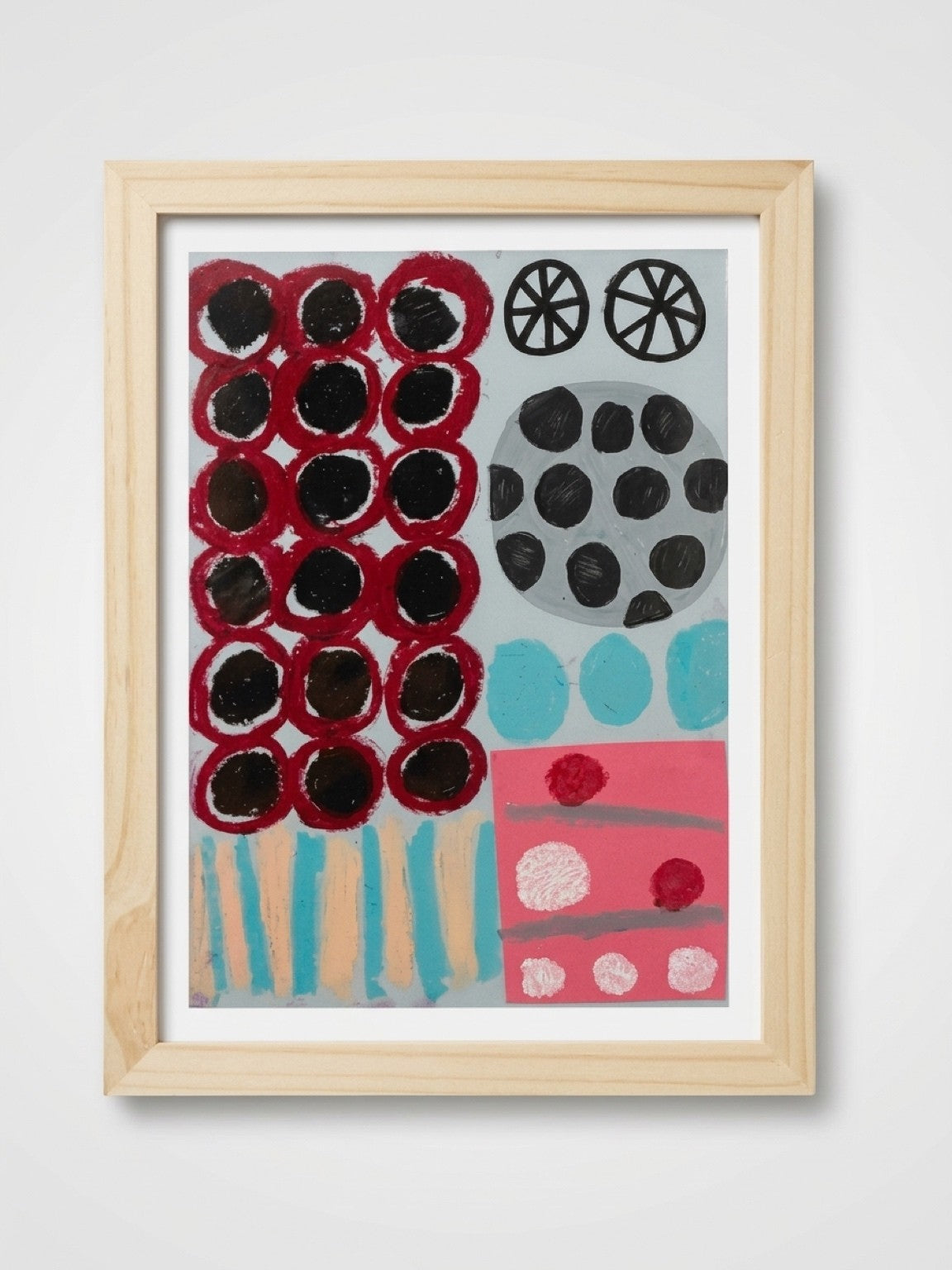Juego de colores · Composición #3 — Debbie Reda