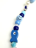 Collar Rueda de color #2 — Rainbow Factory, detalle del pez